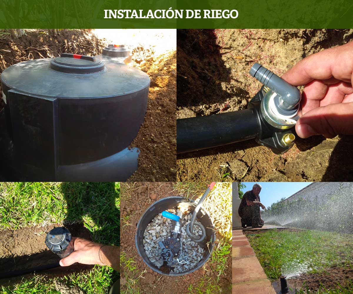 Instalación de riego